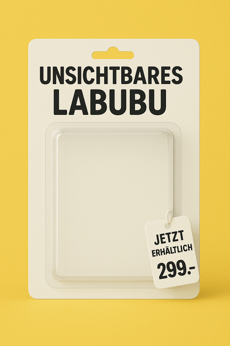 Exklusiv: das erste unsichtbare Labubu