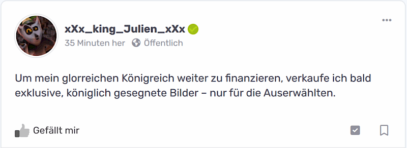 Die Wahrheit hinter King Julien