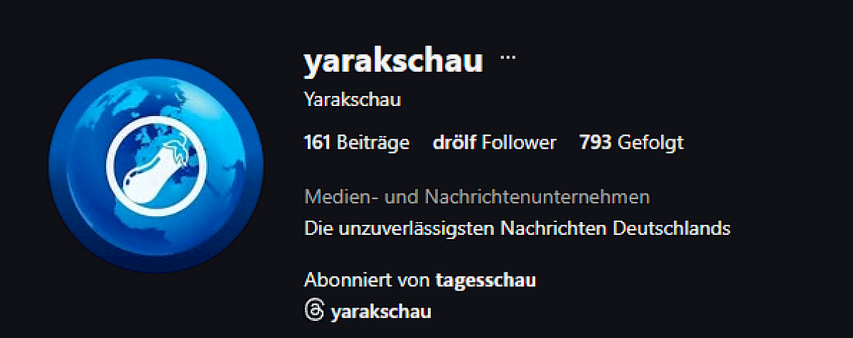 Plagiatsvorw&uuml;rfe gegen &bdquo;Yarakschau&ldquo;